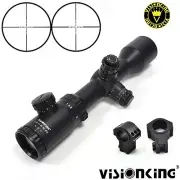 Visionking 1.5-6x42 R/G Mil dot Reticle 30mm Tactical Rifle Scope Dovetail Mount