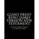 Giant Print King James Version New Testament: Super Large Print 22 Point Font