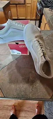 Vans Old Skool Princess Paisley Bone Beige Men Unisex Casual Shoe Size 7.5 NIB