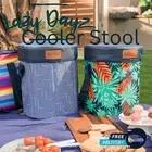 Lazy Dayz Cooler Stool Bag Beer Wine Drinks Cooler Bag - Makena