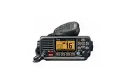 ICOM IC-M330GE BLACK FIXED MOUNT VHF/DSC MARINE RADIO WITH EXTERNAL GPS
