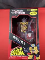 Transformers Super Cyborg X-Ray Action Figure Bumblebee Super 7 Damaged Box