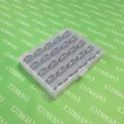 25 PCS W/ BOX ALUMINUM BOBBINS for Bernina 117 121 217 217N 217N-C 317 517 540 +