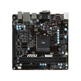 MSI 微星 AM1I AMD 插槽 AM1 MINI-ITX AthlonTM /SempronTM 處理器 DDR3