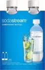 SodaStream Carbonating Bottle, 1 liter, White (Pack of 2)