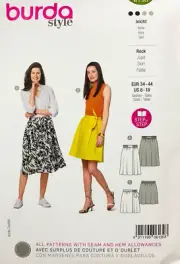 BURDA 6130 SIZES 8 10 12 14 16 18 SKIRTS *UNCUT/FF