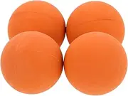 BRIGHTFUFU 4pcs Mini Bouncy Balls Squash Balls for Boys and Girls Rubber Enhanced Rebound for Sports Training Small Lightweight