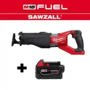 Milwaukee SUPER SAWZALL Orbital Reciprocating Saw 18V Cordless w/ 5.0 Ah Battery