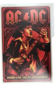 AC/DC Columbus, OH 2008 Limited Edition 500 Concert Poster Art Ken Taylor