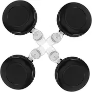 HANABASS 4pcs Dynamic Coin Disappearing Device Gimmick for Easy to Use Coin Vanishing Prop for Stage Shows Parties and Family Events Mystifying Trick for Beginners and Professionals