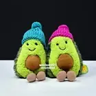 Amuseable COZI AVOCADO FUCHSIA and TEAL Bundle Soft Plush Toys RETIRED NWT Rare!