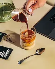 Unsweetened Black Instant Coffee Sachets