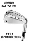TaylorMade 2025 P790 Iron 6 P 5pcs Set N.S.PRO MODUS3 TOUR 105