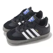 adidas Originals Samba Core Black Clod White Gum Toddler Infant Casual JI2757