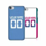 CUSTOM MANCHESTER CITY FC 2021/22 BADGE KIT BACK CASE FOR APPLE iPOD TOUCH MP3