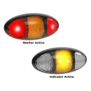 LED Autolamps Rear Marker/Supplementary Direction Indicator with Harness & Plug