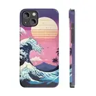 Ocean Phone Case | Slim Beach Vibes Cover | iPhone 14 15 16 Pro Max Gift