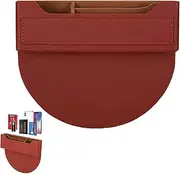 Car Seat Filler Bag - Car Seat Side Organizer, PU Leather Space Saver Organizer Pocket | Multifunctional Side Storage Box for Console Coverimen