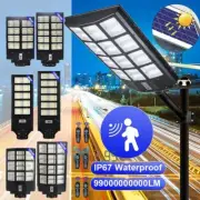 Foco Solar De Calle 99000000000LM Luz Lampara Para Exterior Luces Impermeables