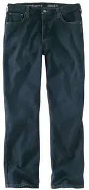 Carhartt Rugged Flex Relaxed Straight Jeans, blue, Size 32 for Men