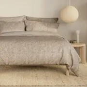 Sheridan Mosaica Quilt Cover Set in Nutshell Size: King Cotton