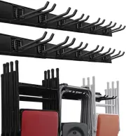Garage Storage Organization Wall Mount, Garden Tool Rack Organizer Heavy Duty Fo