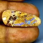 8.64 ct Incredible Fancy (28 x 11 mm) Multi Australian Koroit Boulder Opal