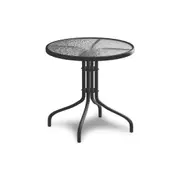 ALFORDSON Outdoor Coffee Side Table 60CM Black