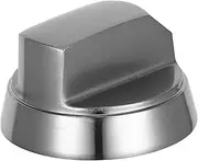 Generic Metal Gas Stove Knob Replacement Ergonomic Design for Easy Zinc Alloy Compatible Cooktops and Grills
