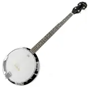 Karrera 5-String Resonator Banjo (Black)