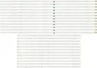 Sony LB75018 LED Backlight Strips (24) XBR-75X900F NEW