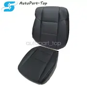 For 2009 to 2014 Acura TSX Driver Side Bottom & Top Replacement Seat Cover Black