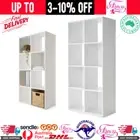 8 Cube Storage Shelf White Display Cabinet Cupboard Bookshelf Unit Toy Book