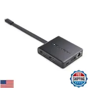 Cable Matters Triple Monitor USB C Hub (USB C Dock) with 3X DisplayPort, USB-