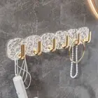 Wall Mounted Wall Hook Rack Save Space Coat Clothes Holder Living Room