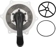 BTLXU SPX0710XBA Key Cover and Handle Assembly Replacement for Hayward SP0710, 0710X, 0711, 0712 multiport Valve,with Gasket and O-Ring White.