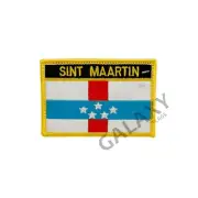 Sint Maartin Patch / Sint Maartin Flag / Iron On NETHERLANDS ANTILLES Flag