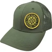 Pro Circuit Checked Globe Hat Olive (OSFA, Green Olive)