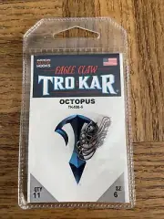 Eagle Claw Trokar Octopus Hook Size 6