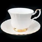 VAL D'OR Royal Albert Demi Tasse Cup & Saucer made in England NEW NEVER USED