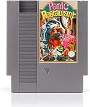 Royal Retro Panic Restaurant 72pins 8bit Game card
