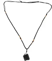 [VALICLUD] Unique Black Tourmaline Pendant Auto Tourmaline Stone Decor Home Hanging Ornament Crystal for You