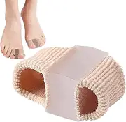 Toe Spacers | 2 Rings Gel Toe Corrector for Overlapping Toes | Big Toe Spacers, Big and Second Toe Cushions for Preventing Rubbing and Relieve Pressure Astray