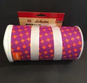 Schwinn Handlebar Roll Bag Storage For Bike Magenta Orange Bicycle Holder