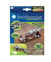 Smithsonian Mini 4" Dune Buggy 3D Build & Play Motorized Puzzle/Skill Level: Med