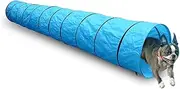 Pet Scene 5.5M Dog Agility Training Exercise Tunnel Chute Portable With Carry Bag
