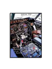 [Namly Design] Boeing 737 Cockpit Wall Poster