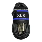 PREMIUM 10 ft foot shielded 3pin XLR mic microphone audio cable DMX cord 20gauge
