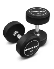 [Cortex] Pro-Fixed Dumbbell Pair 5kg in Black