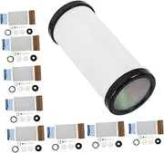 MOLUCKFU 10 Sets DIY Kaleidoscope Kit for Small Blank Paper Plastic Kaleidoscope for Creative Education Imagination Development
